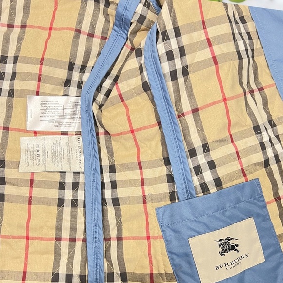 BLUE Quilted Jacket with Lining - Picture 7 of 10